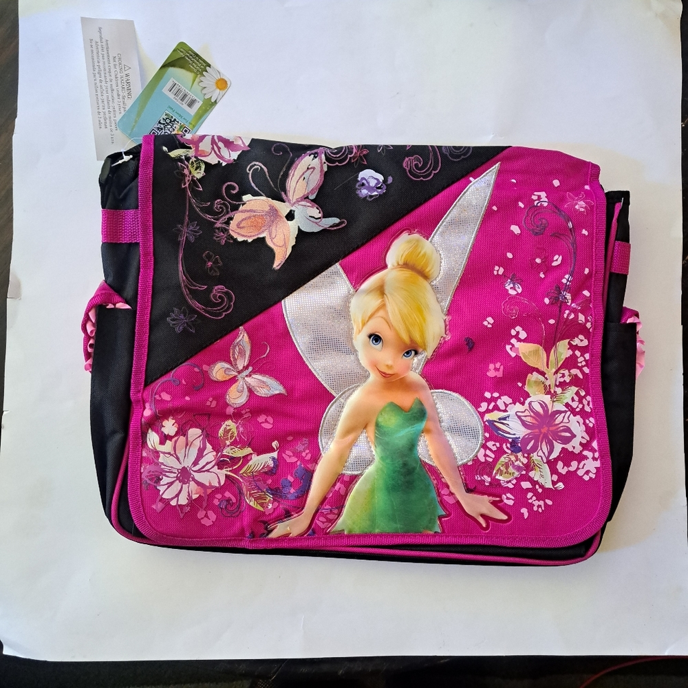 Disney fairies Tinkerbell messenger bag NWT